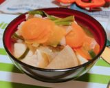 A picture of step 9 of Nabe Kimchi.