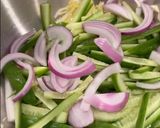 A picture of step 3 of Chinese Salad.