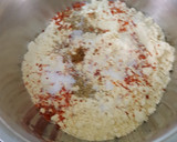 A picture of step 3 of Batata vada.