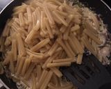 A picture of step 6 of Chorizo and Spinach Creamy Pasta.