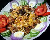 A picture of step 57 of Shahi Mutton Kofta Dum Pulao.