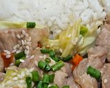 รูปขั้นตอนการทำที่ 5 ของ ข้าวหน้าหมูเกาหลี