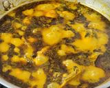 A picture of step 11 of Methi Chicken.