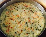 A picture of step 1 of Corn sooji dhokla.