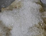 A picture of step 3 of Lauki halwa.