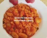 Foto del paso 8 de la receta: Gnocchi con soja texturizada y pisto, a mi manera y plato único