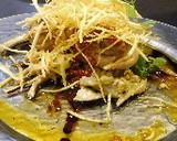 Foto del paso 7 de la receta: Solomillo de cerdo sobre lecho de setas y mojo de azafrán