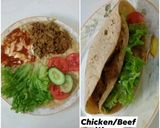 A picture of step 4 of Chicken Roti Wrap.