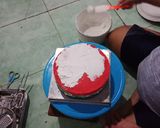 Foto langkah ke 7 dari resep 10. Rainbow Cake Ny. Liem Super Lembut.