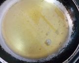 A picture of step 4 of Fried ugali in eggs😂😋.