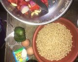 A picture of step 1 of Baked moi-moi🍽.