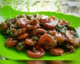 Foto langkah ke 5 dari resep Tumis Udang Asam Manis.