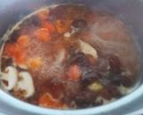 Hình bước làm 3 của món CANH cà chua-trứng với nấm
