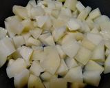 A picture of step 2 of Khatty Aloo.