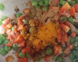 A picture of step 4 of Veg pearl millet.
