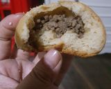 Foto langkah ke 3 dari resep Low carb bread isi daging #keto #debm.