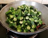 A picture of step 5 of Bhindi ki Sabzi.