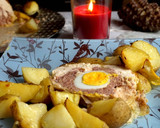 Foto del paso 8 de la receta: Pollo relleno para navidad-El pollo relleno de mi madre-
