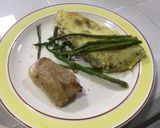 Foto del paso 3 de la receta: Omelette de flor de calabaza con queso
