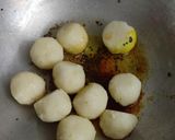 A picture of step 7 of Suji balls.