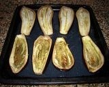 Foto del paso 2 de la receta: Berenjenas rellenas de pescado 🍆&🐟