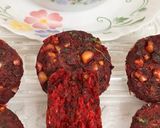 A picture of step 13 of Beetroot Potato Tikkis – Colorful, Crunchy & Healthy Snack for Any Time Cravings!.