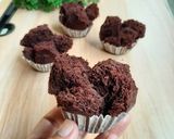 Foto langkah ke 4 dari resep Brownies Mekar Tepung Beras (no telur, no mixer).