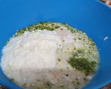 A picture of step 1 of Suji Dhokla.