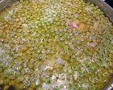 Foto del paso 4 de la receta Patatas en Salsa Verde con Jamón y Huevo Escalfado