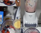 Foto langkah ke 3 dari resep Watermelon Berries SMOOTHIE.