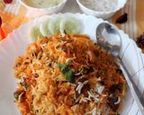A picture of step 4 of Paneer sabzi biryani.