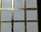 A picture of step 8 of Thandai chocolate.