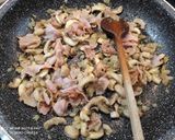 Gombás búbos karaj recept fázis 2 fotója