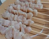 Foto langkah ke 3 dari resep Sate ayam bumbu kacang.