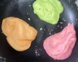 Foto langkah ke 4 dari resep Bola-Bola Susu Warna-Warni (Rainbow Milky Ball).