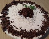 Foto del paso 5 de la receta: Postre de helado de vainilla con galletas, puré de manzana y chocolate