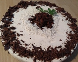 Foto del paso 5 de la receta: Postre de helado de vainilla con galletas, puré de manzana y chocolate
