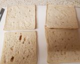A picture of step 1 of My lovely Sandwiches 💜.