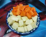 馬鈴薯燉雞胸肉的食譜步驟1照片