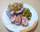 Foto del paso 2 de la receta: Papa al horno, con tocino y queso
