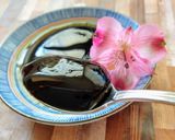 A picture of step 6 of Grass Jelly and Hot Grass Jelly.