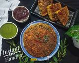 A picture of step 6 of Instant Rava Handvo (Traditional Gujarati Handvo).