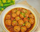 Foto langkah ke 10 dari resep Bola Tempe Saus Mentega.