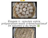 Une image de l'étape 3 de Quiche chèvre oignons et miel 🍯.