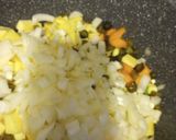 A picture of step 3 of Americanized version of British Pickle.