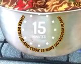 A picture of step 11 of Chicken Biryani.