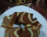Foto langkah ke 6 dari resep Marble Choco Cake.