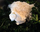 A picture of step 4 of Curly Kale with Cream and Crispy Breadcrumbs.