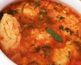 Pas rețetă Supă de roșii cu găluște 🍅😋🍅🥣 5 fotografie