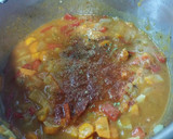 Foto del paso 3 de la receta: Ragout de pavo al ajillo con guarnición de verduras